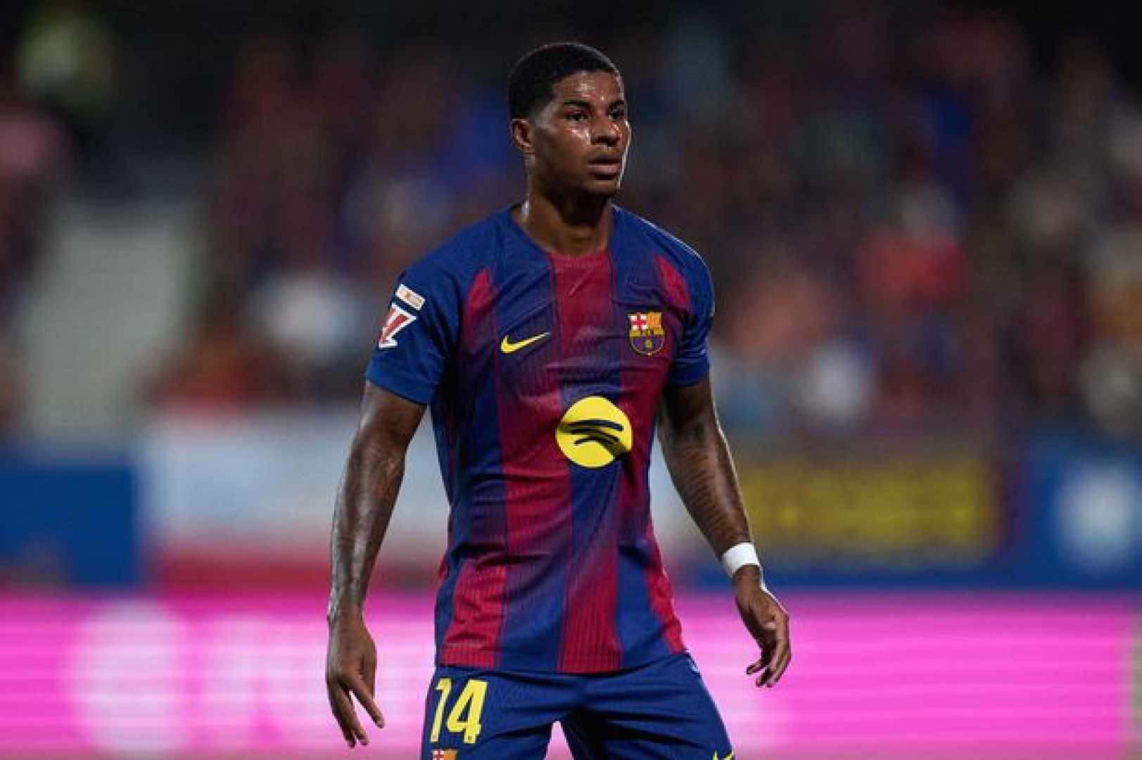 Marcus Rashford Barcelona Champions League