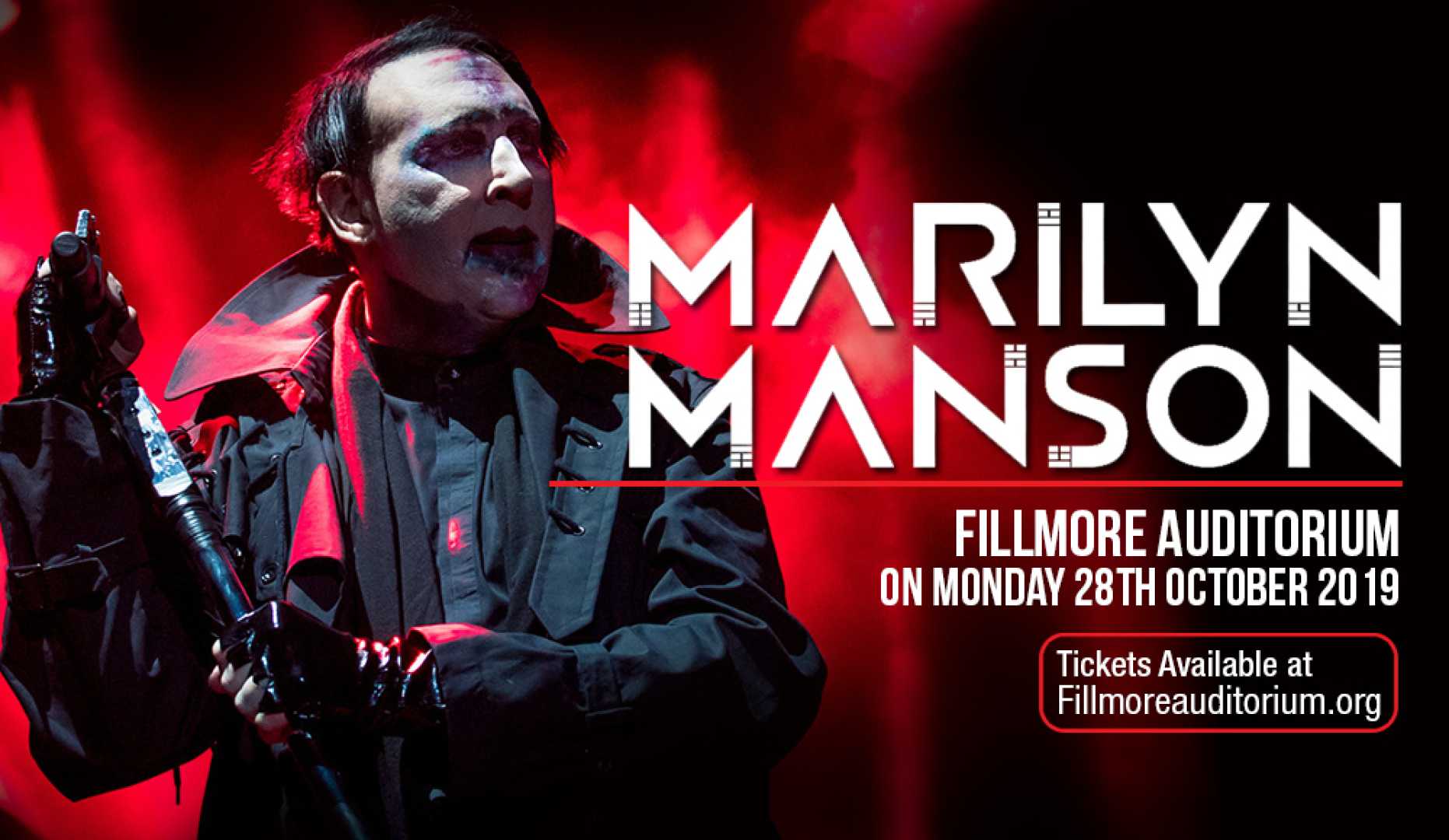 Marilyn Manson Concert Fillmore Auditorium