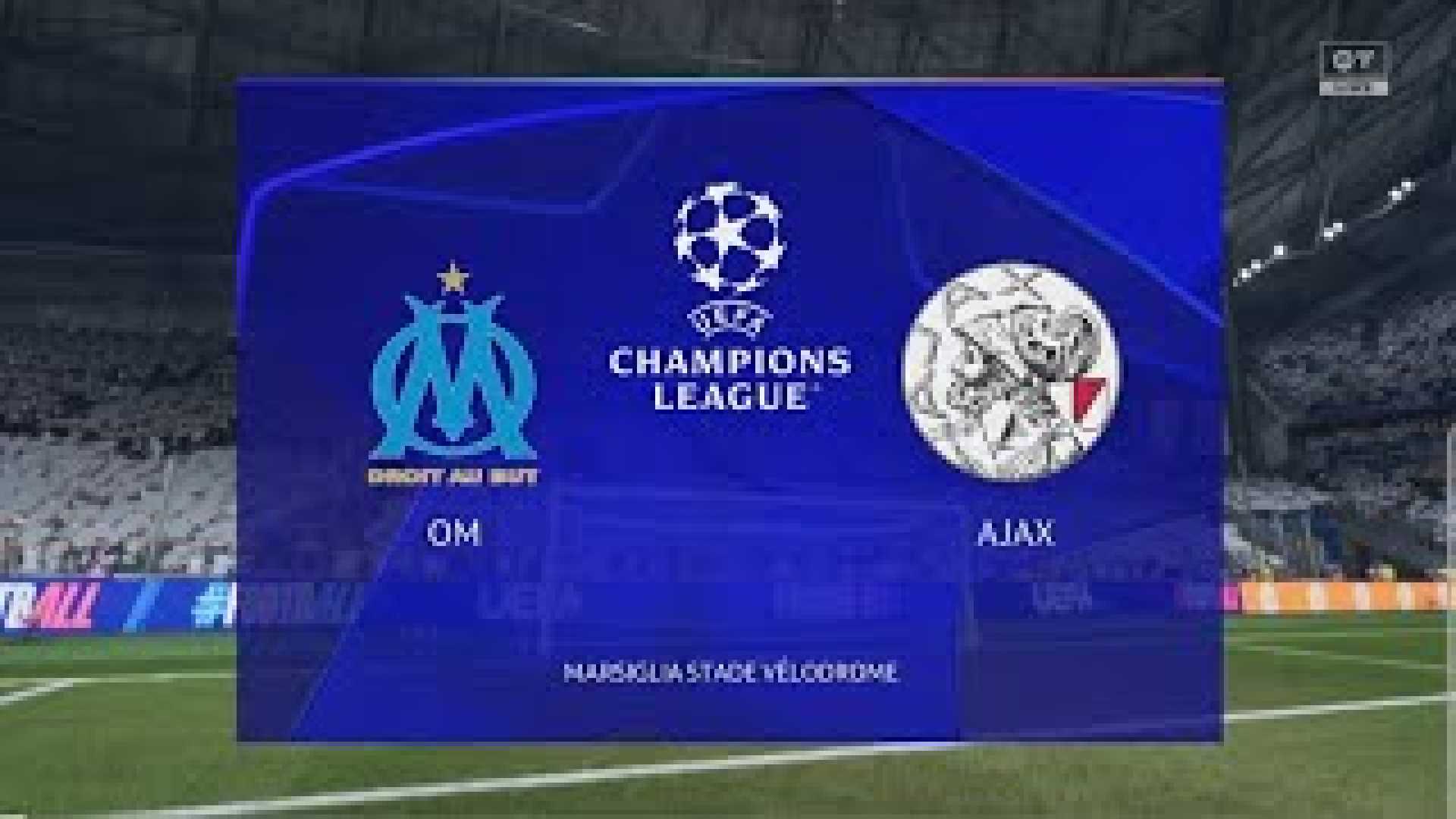 Marseille Vs Ajax Champions League Match