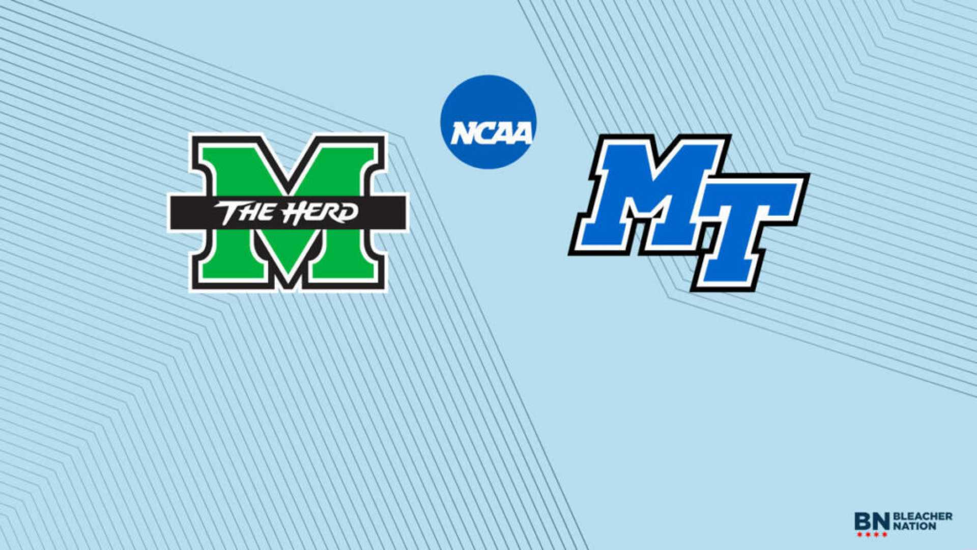 Marshall Thundering Herd Middle Tennessee Blue Raiders