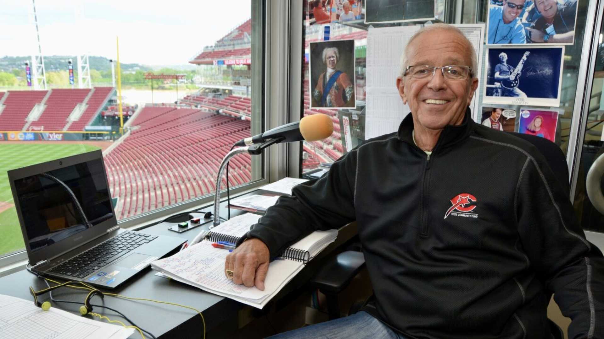 Marty Brennaman Cincinnati Reds Broadcasting