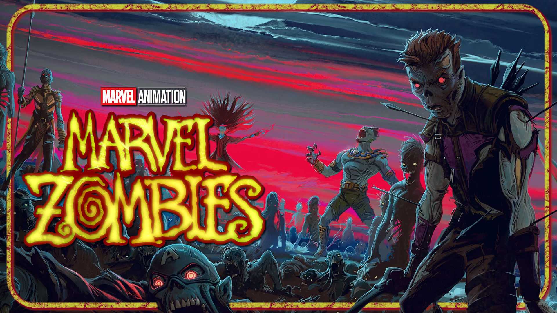 Marvel Zombies Animated Series Poster