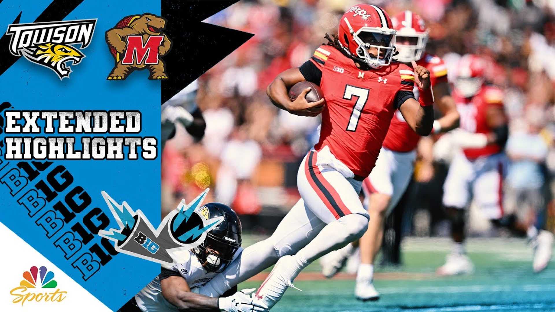 Maryland Terps Football Game Towson