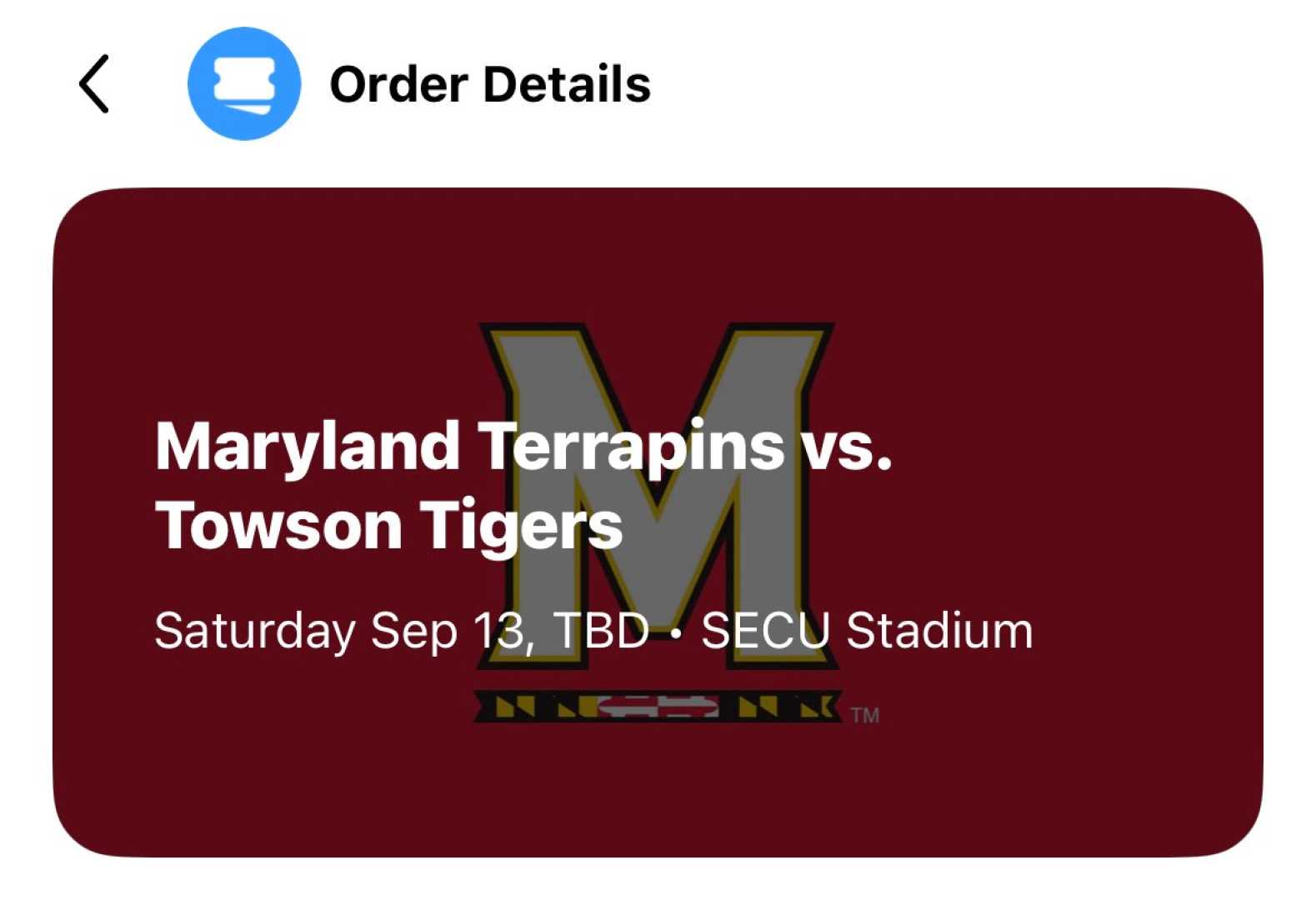 Maryland Terrapins Vs Towson Tigers Football
