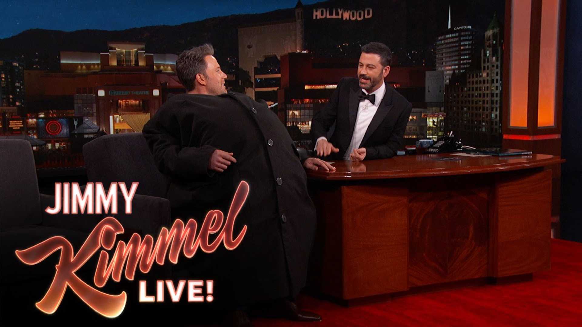 Matt Damon Ben Affleck Jimmy Kimmel Friendship