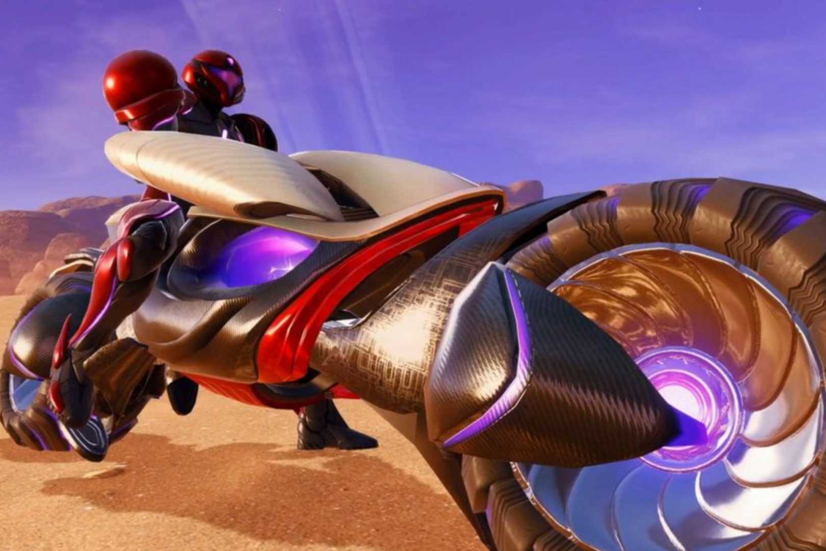 Metroid Prime 4 Samus Aran Motorcycle