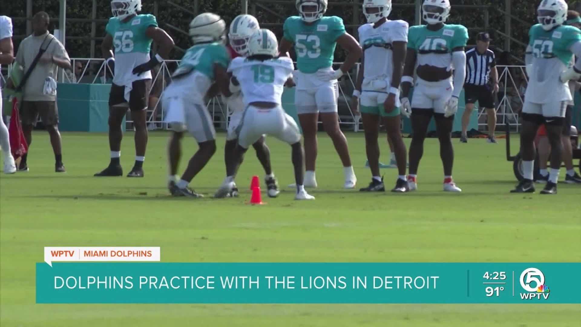 Miami Dolphins Team Practice