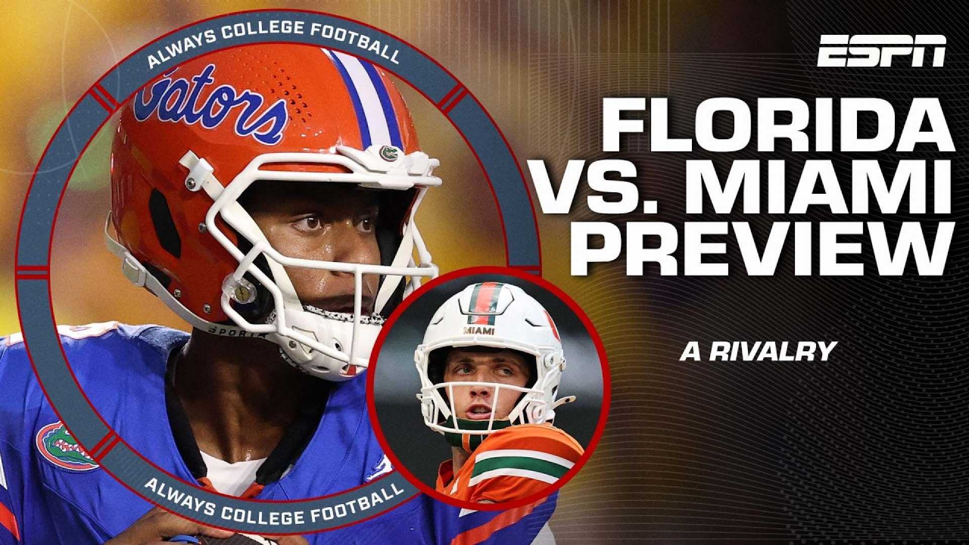 Miami Vs Florida College Football Preview