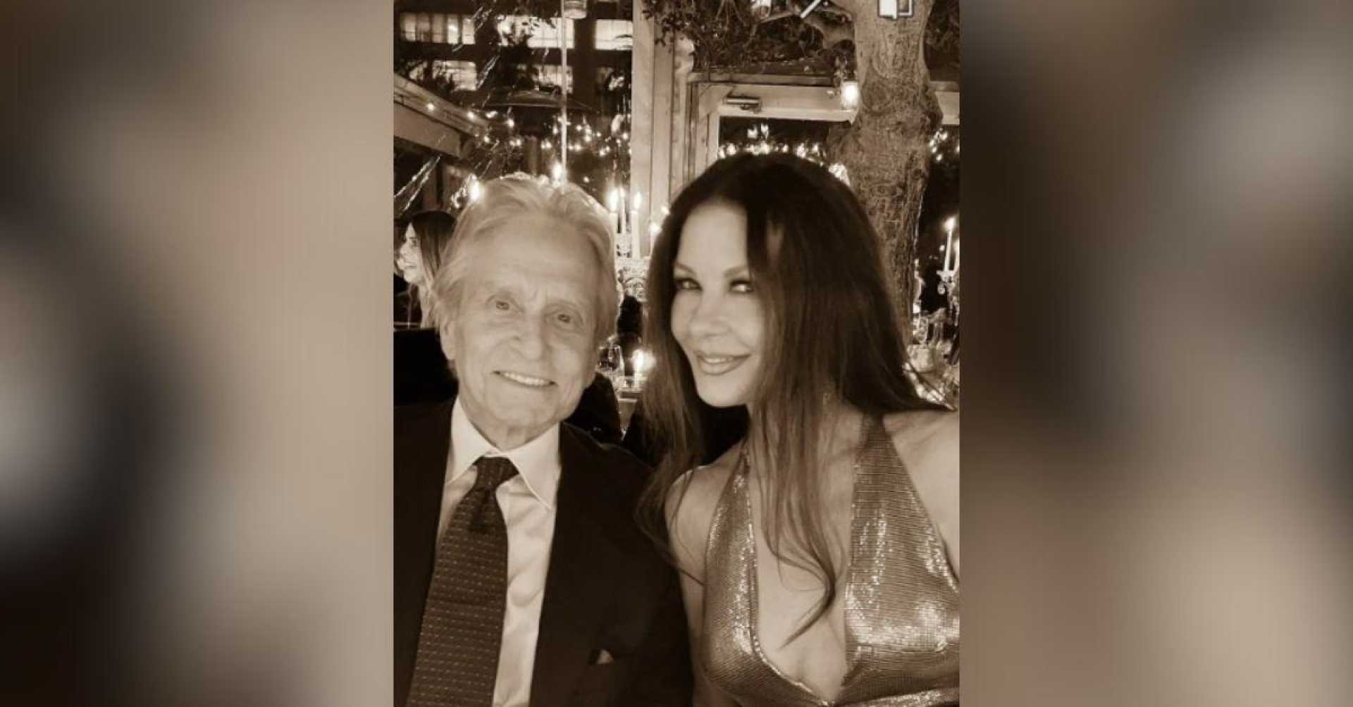 Michael Douglas Catherine Zeta Jones Birthday Post