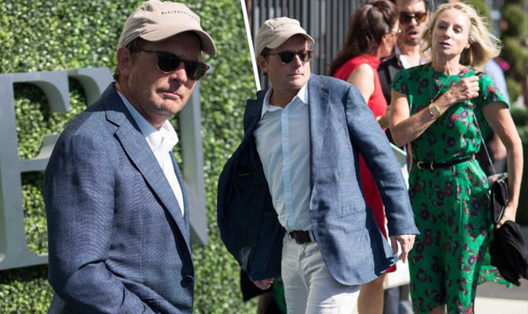Michael J. Fox Us Open Appearance