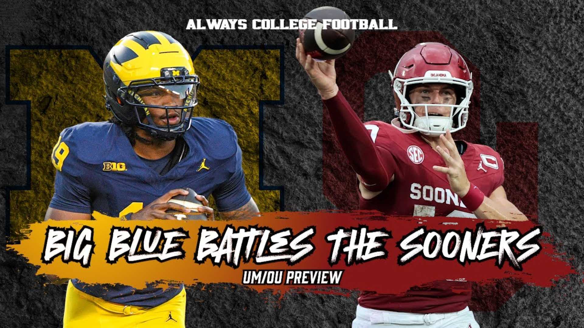 Michigan Oklahoma College Football Game