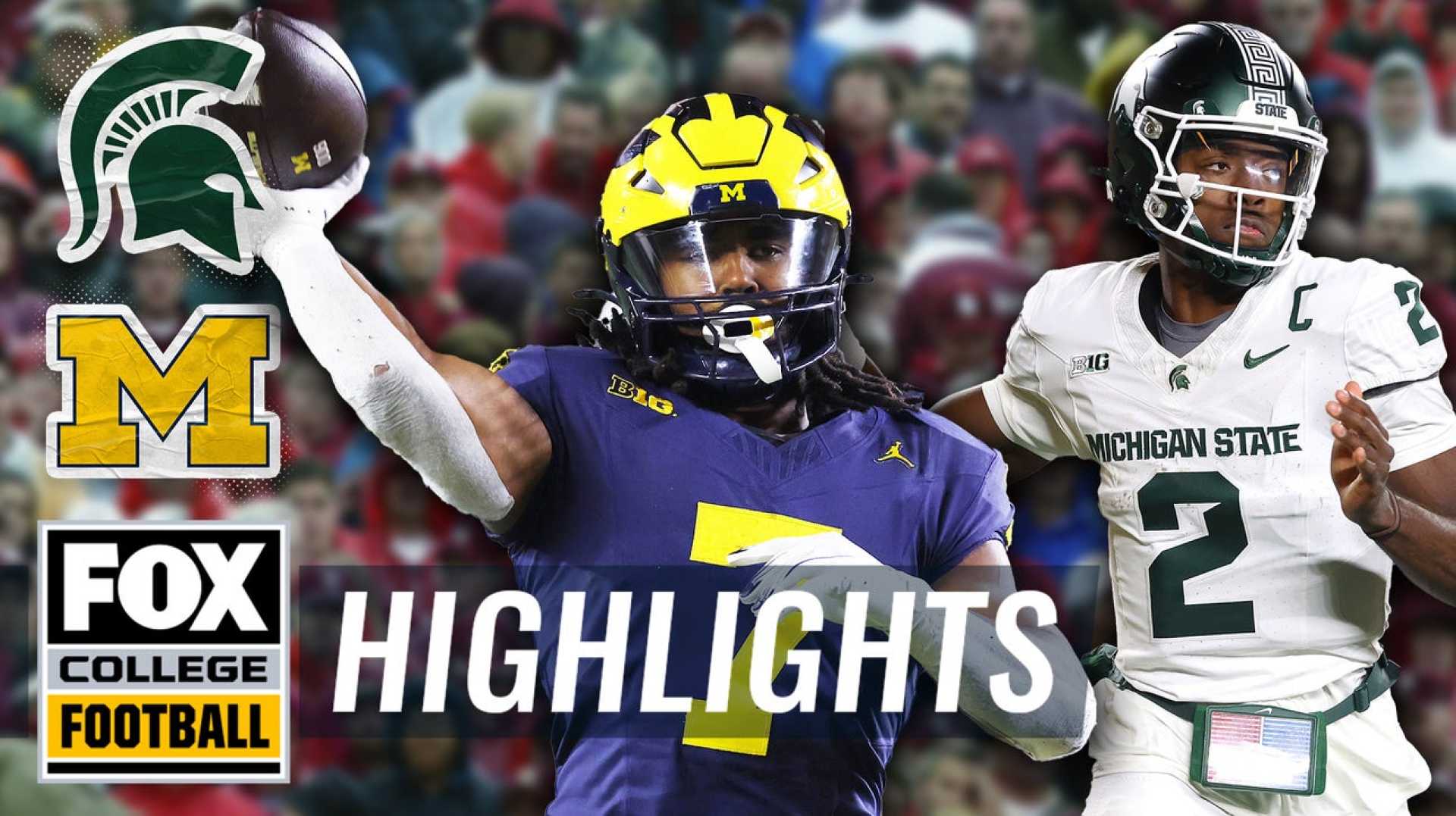 Michigan State Football Game Highlights