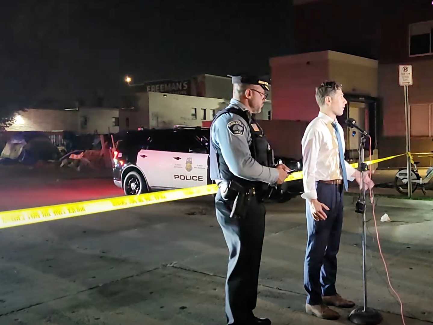 Minneapolis Homeless Encampment Shooting Investigation