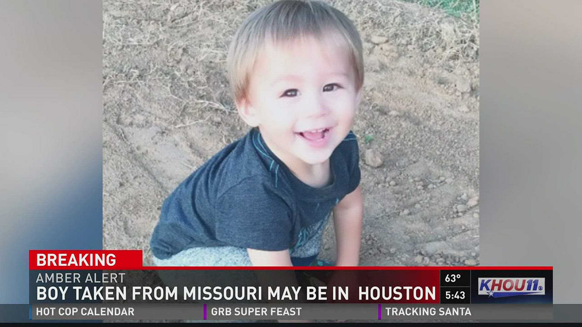 Missing Toddler Amber Alert Missouri