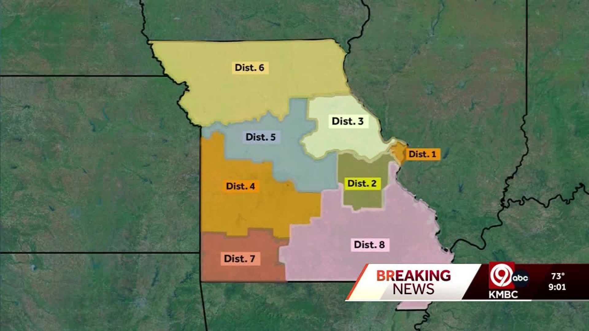 Missouri Capitol Congressional Map Redistricting