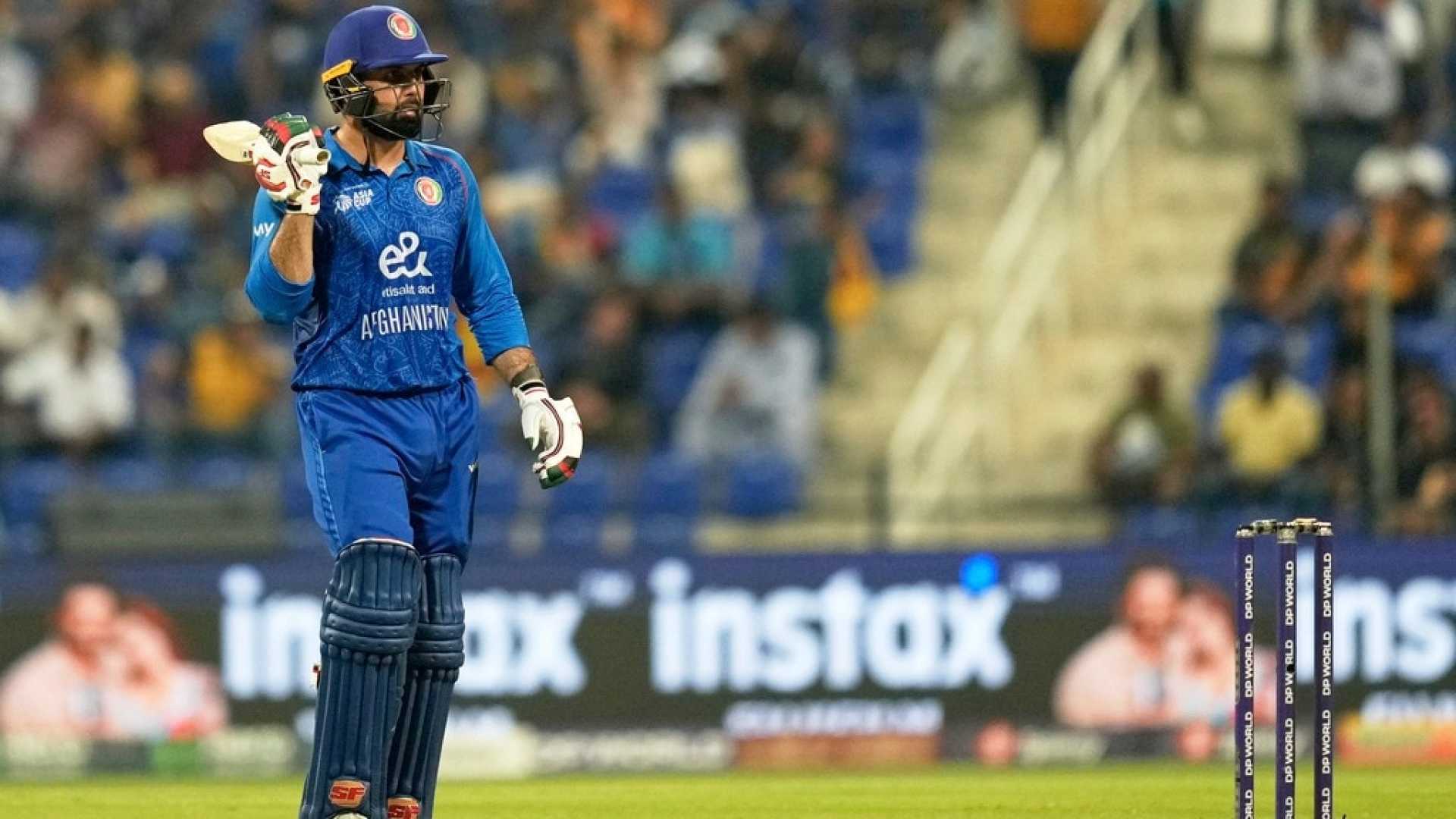 Mohammad Nabi Asia Cup Cricket Match Highlights