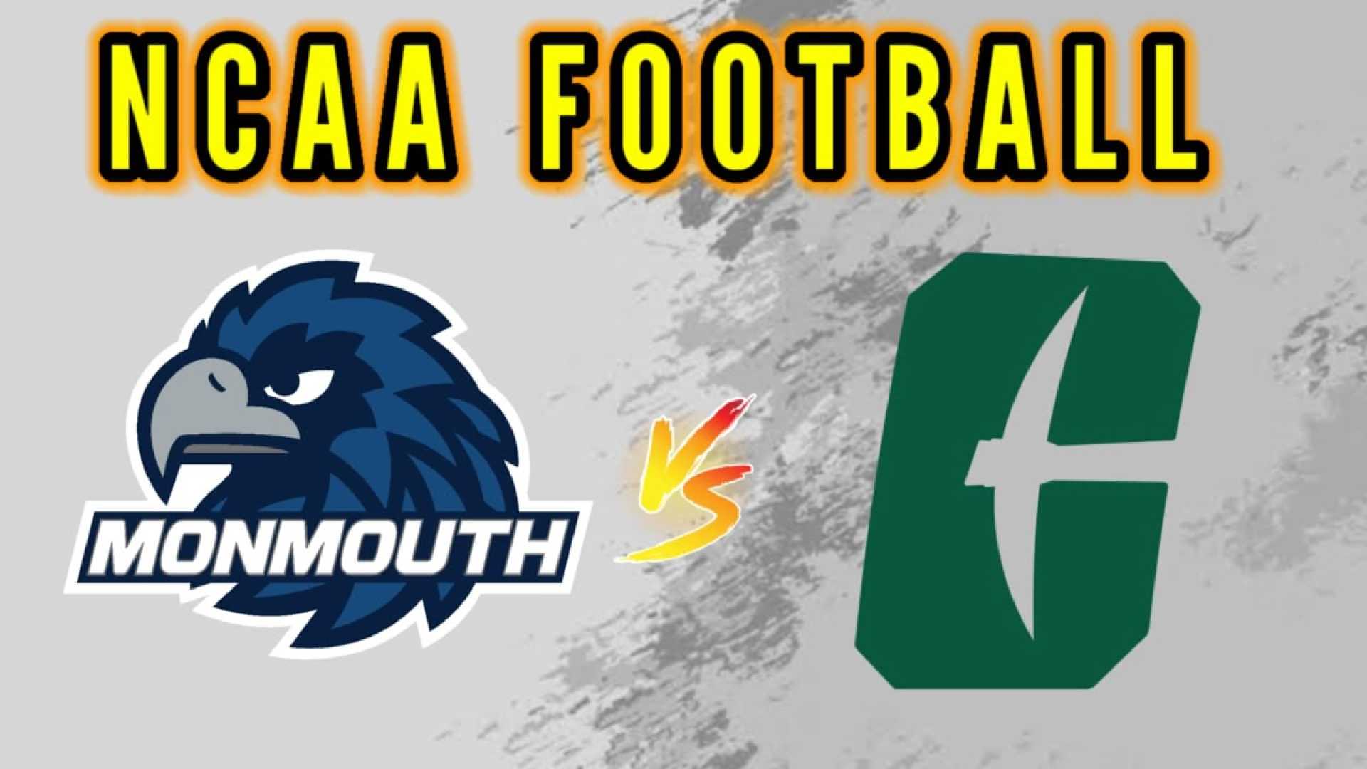 Monmouth Hawks Vs Charlotte 49ers Football