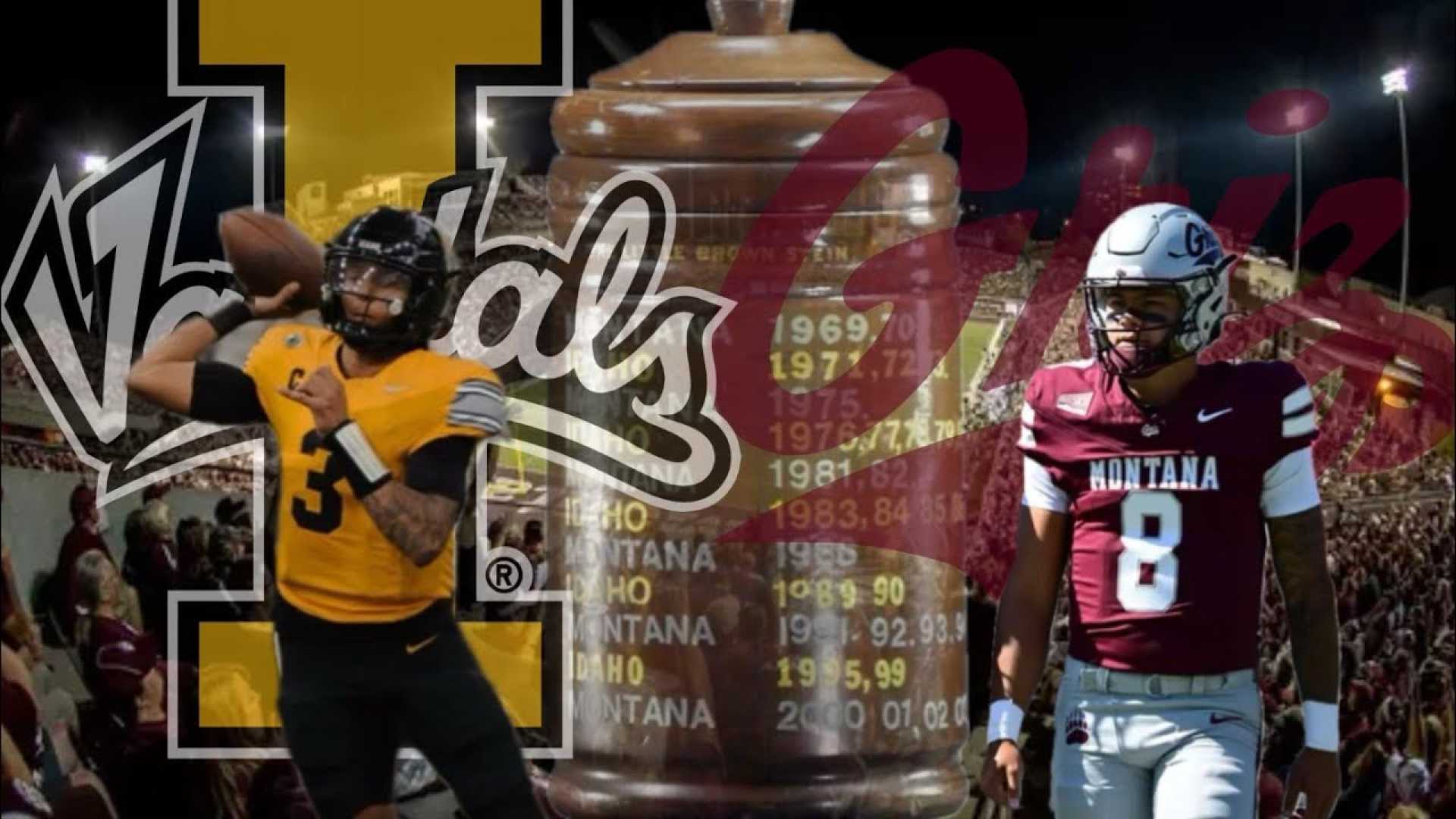 Montana Grizzlies Idaho Vandals Football Rivalry