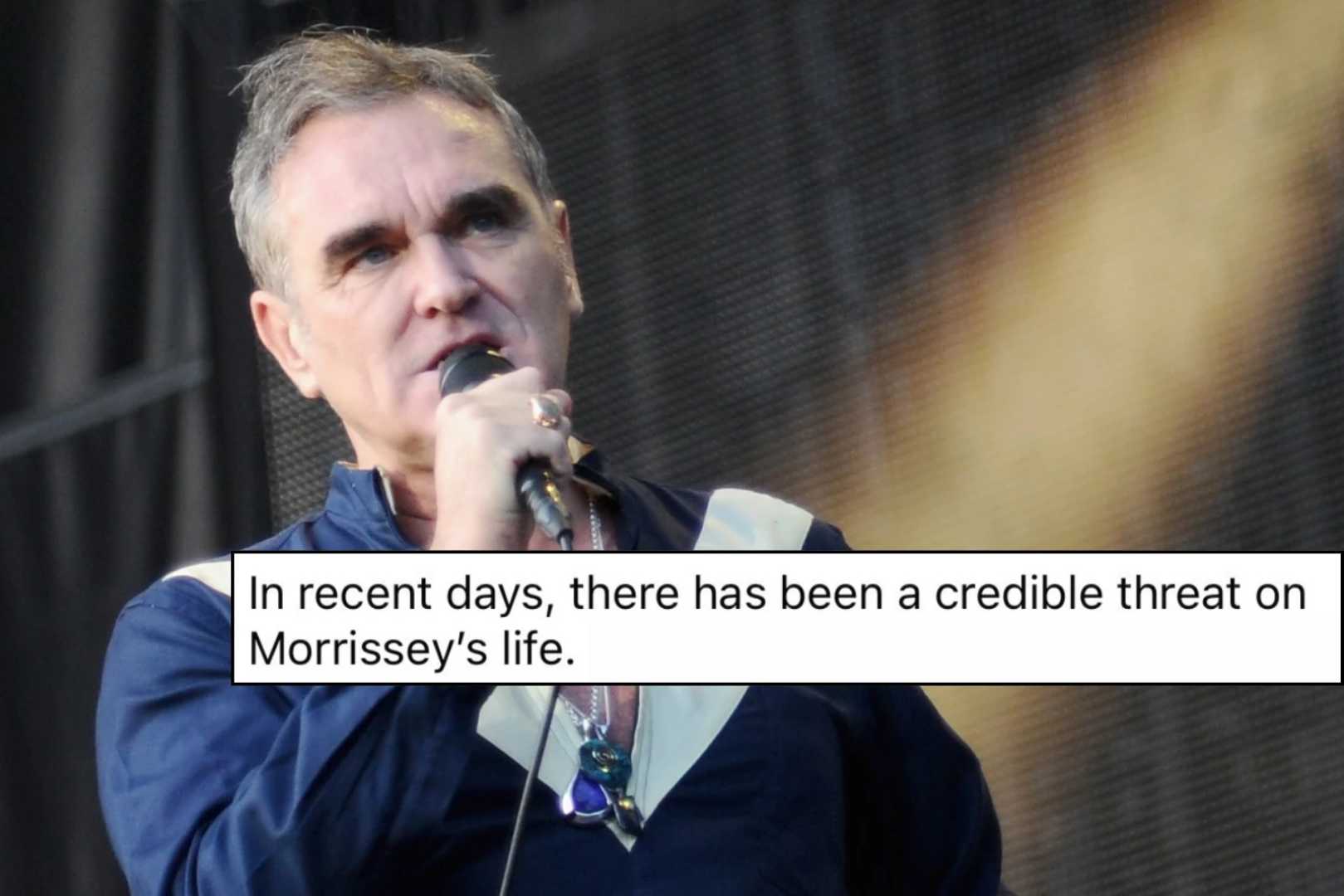 Morrissey Concert Threat News