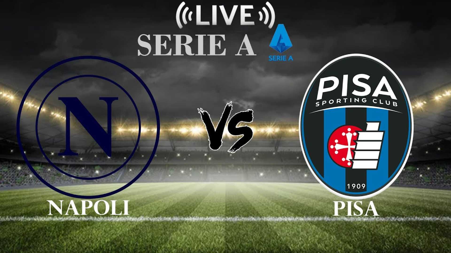 Napoli Vs Pisa Serie A