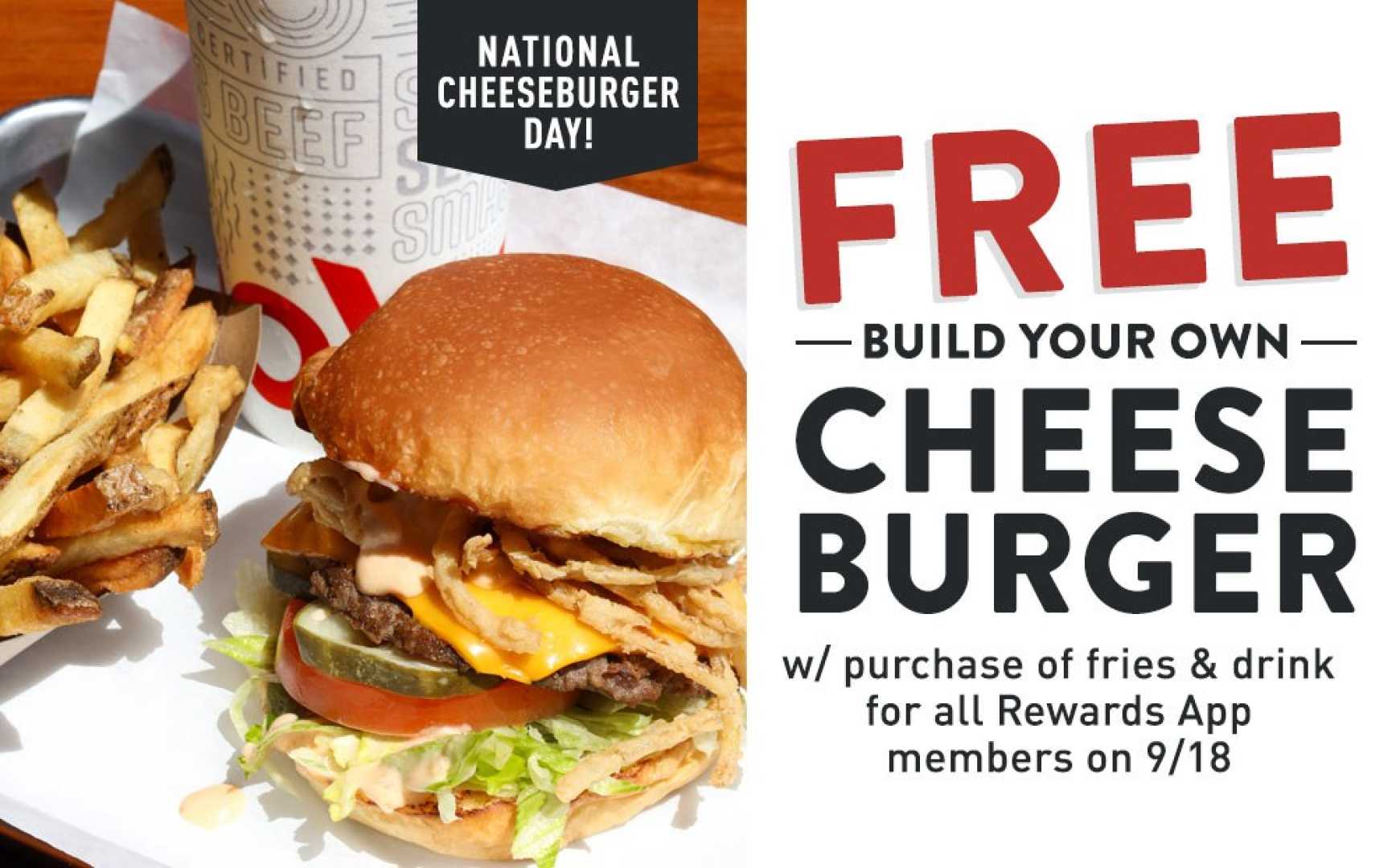 National Cheeseburger Day Promotions