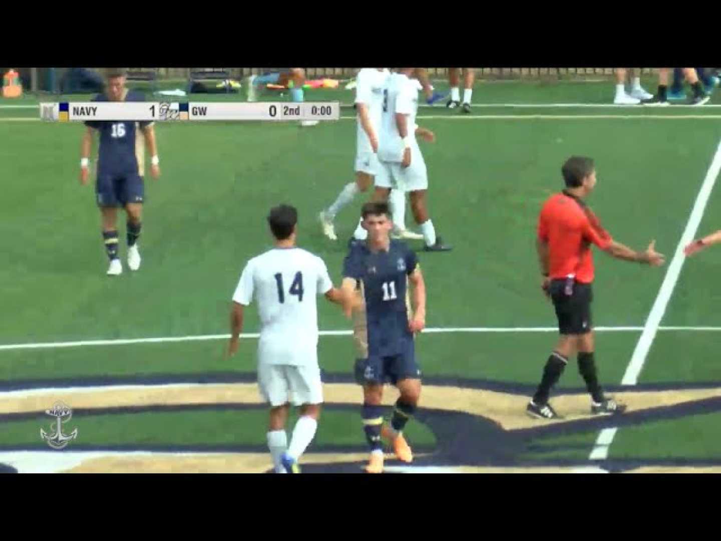 Navy Vs George Washington Soccer Match