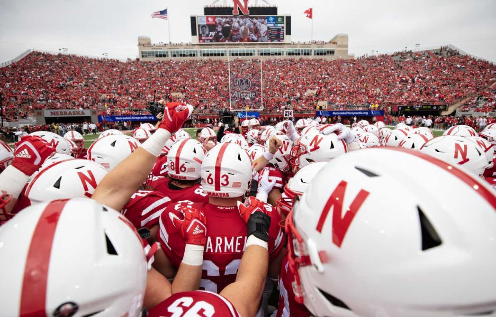 Nebraska Huskers Football Team
