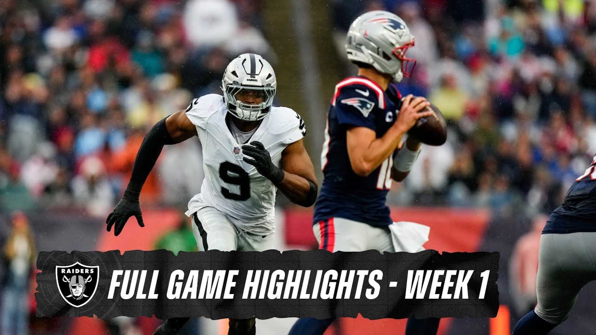 New England Patriots Season Opener Game Highlights