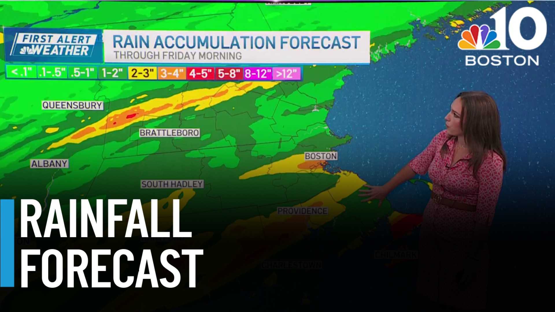 New England Weather Forecast Rain