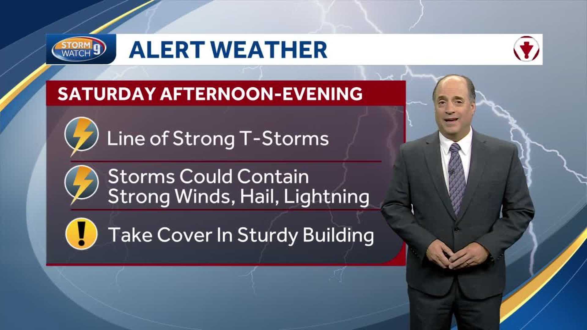 New Hampshire Thunderstorms Forecast