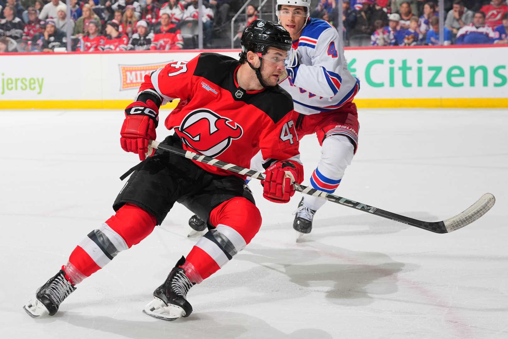 New Jersey Devils New York Rangers Preseason