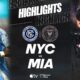 New York City Fc Vs Inter Miami Soccer Match