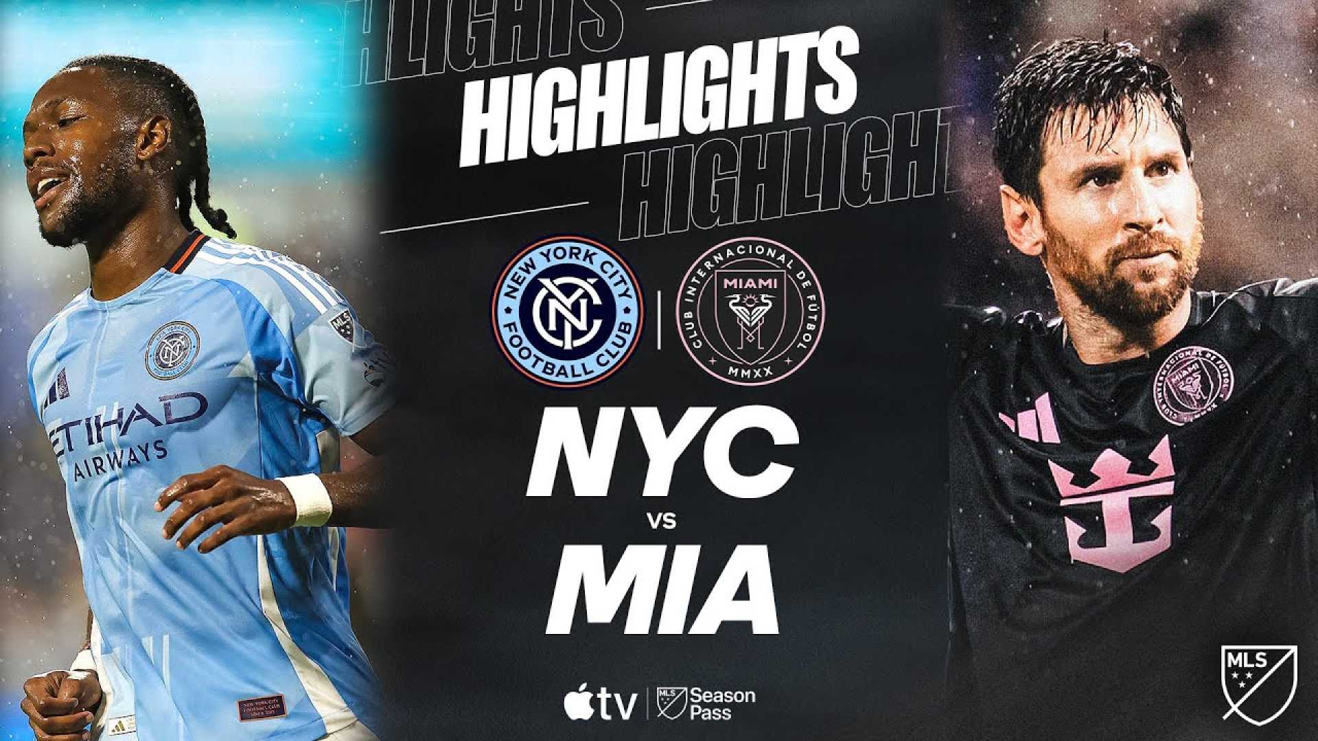 New York City Fc Vs Inter Miami Soccer Match