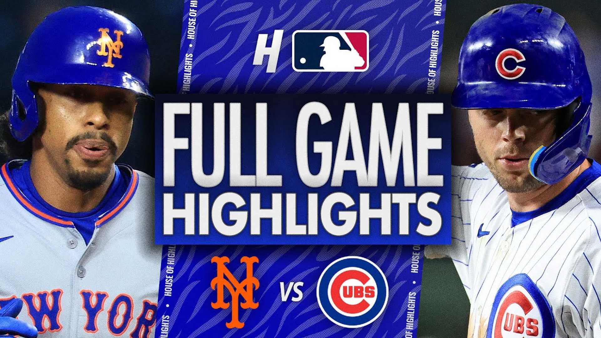 New York Mets Vs Chicago Cubs Baseball Game
