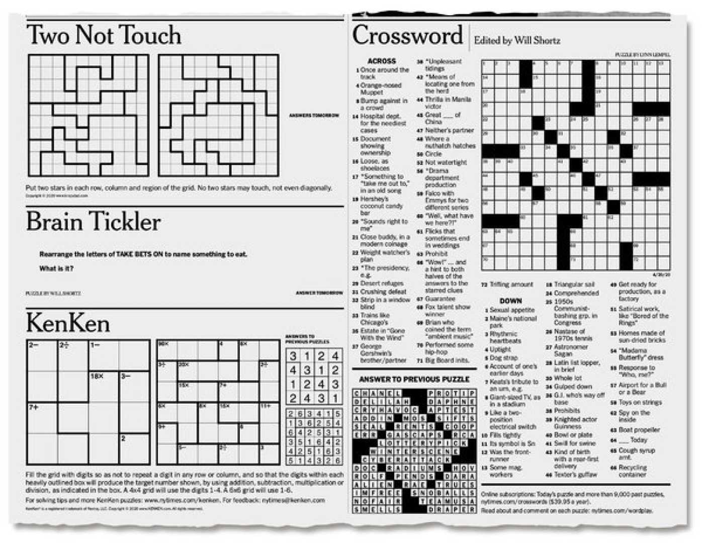 New York Times Puzzle Hints And Tips