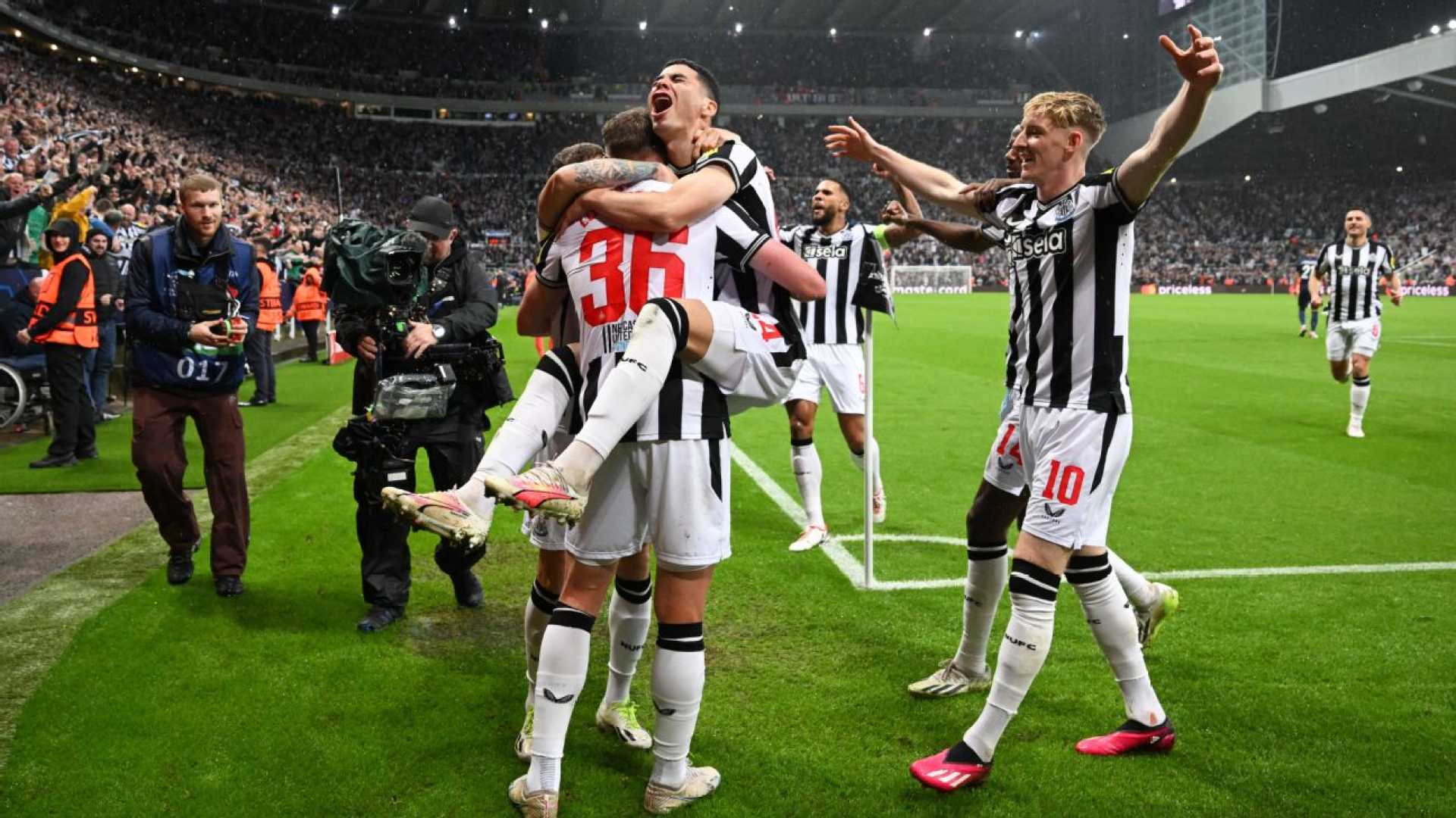 Newcastle United Champions League Match