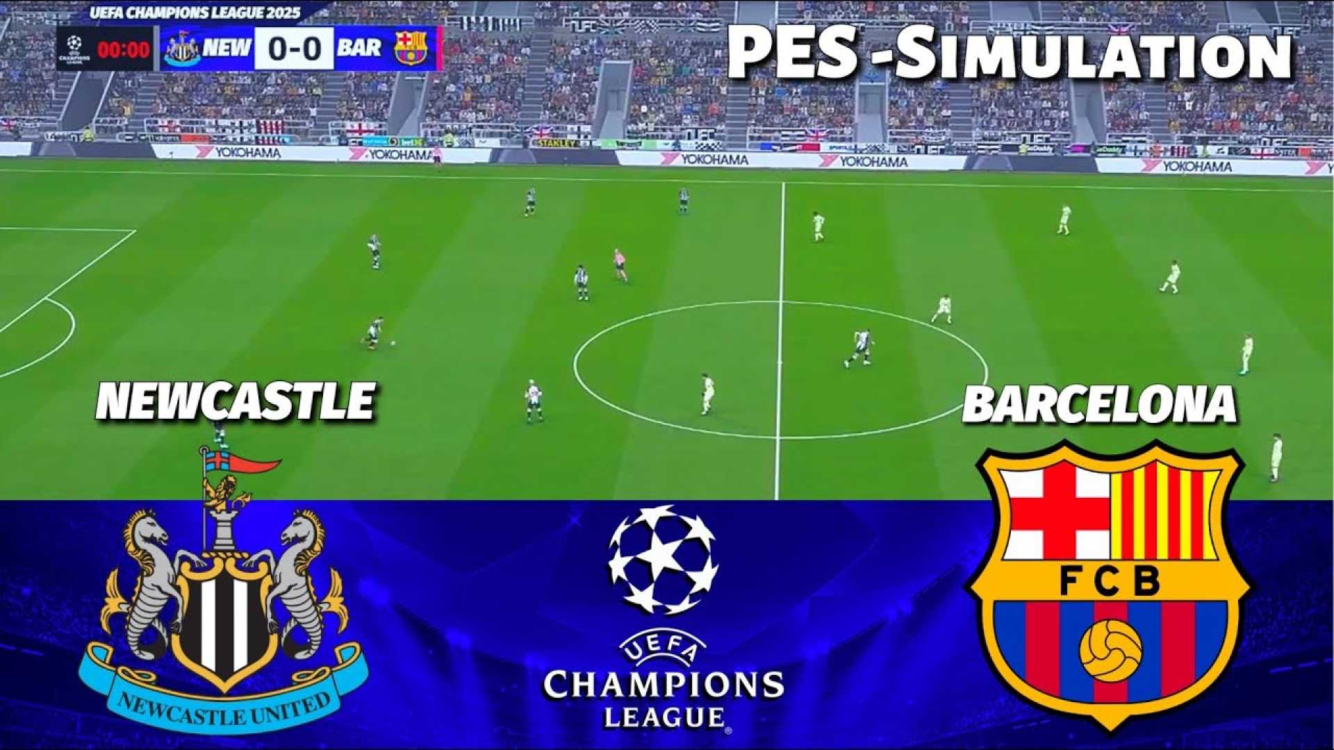 Newcastle United Vs Barcelona Champions League