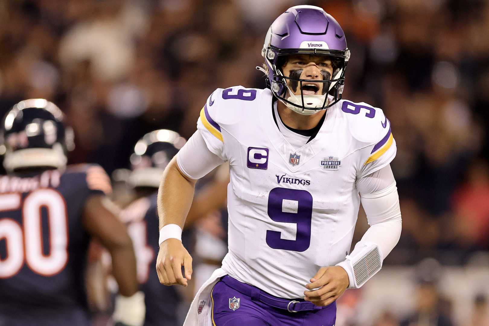 Nfl Falcons Vikings Game Quarterbacks