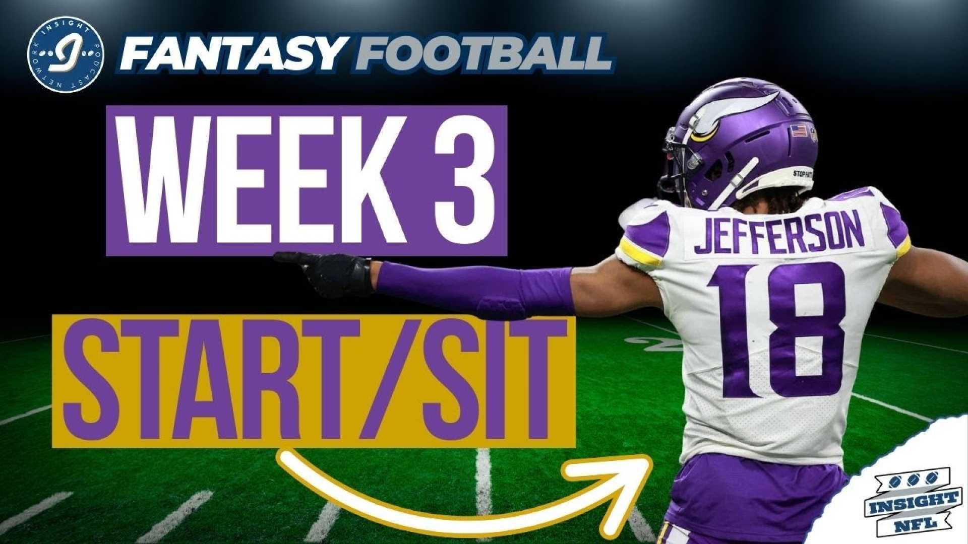 Nfl Fantasy Football Week 3 Insights
