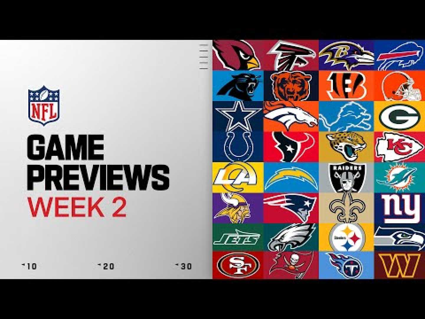 Nfl Week 2 Matchups Preview