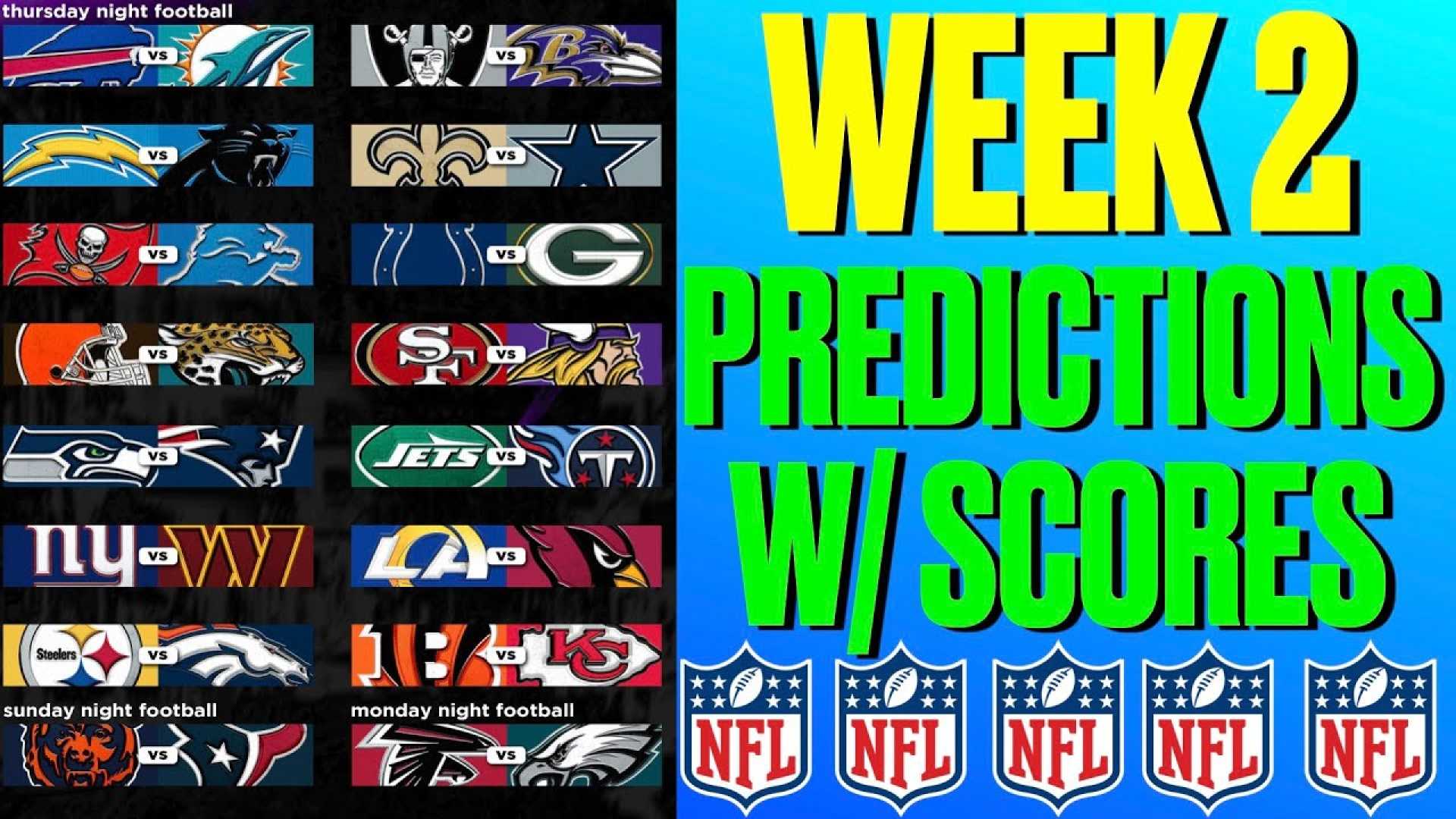 Nfl Week 2 Predictions