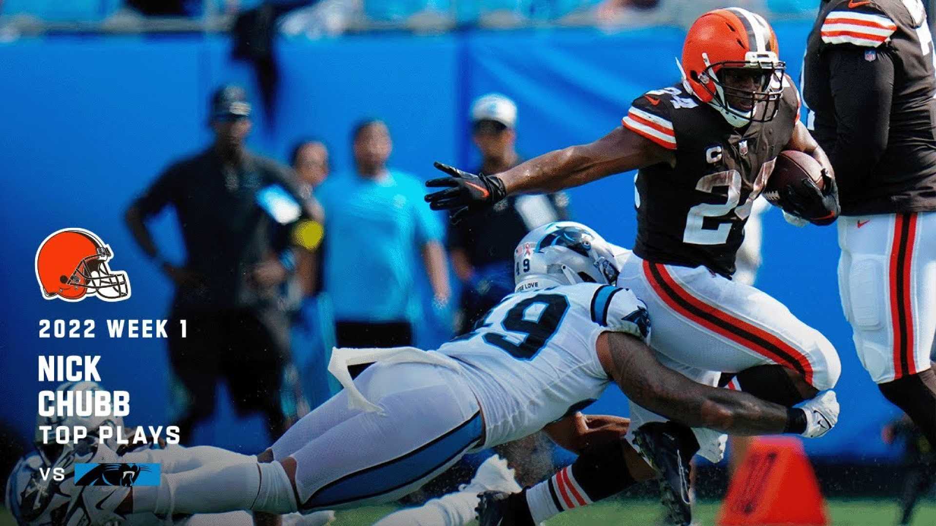 Nick Chubb Nfl Week 1