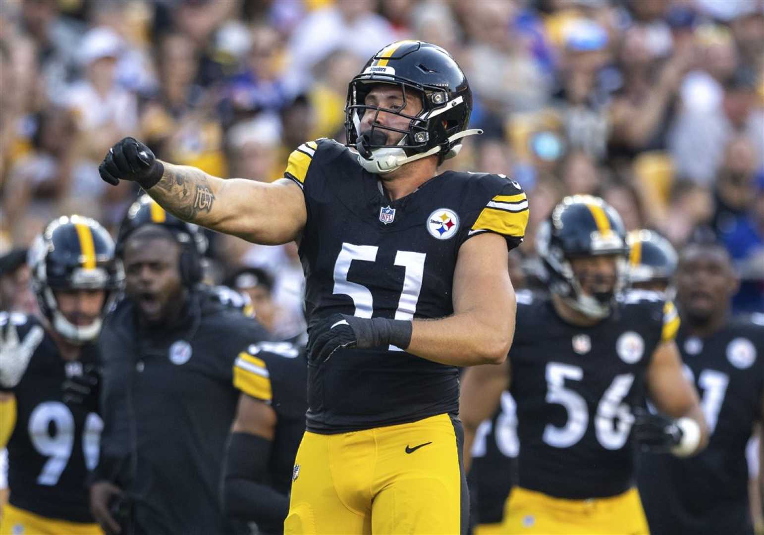 Nick Herbig Steelers Edge Rusher