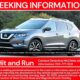 Nissan Rogue Hit And Run Incident