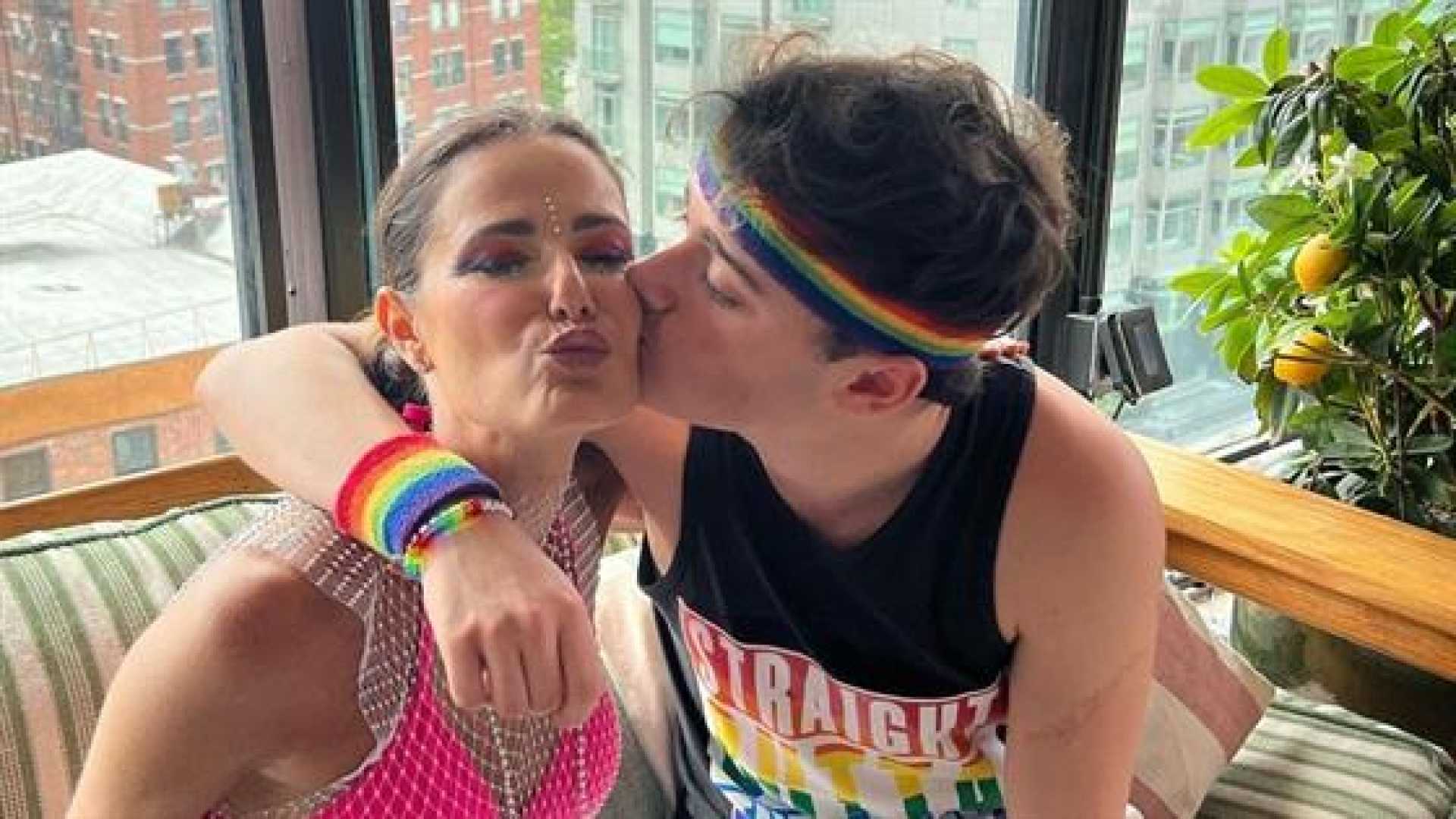 Noah Schnapp Millie Bobby Brown Pride Baby