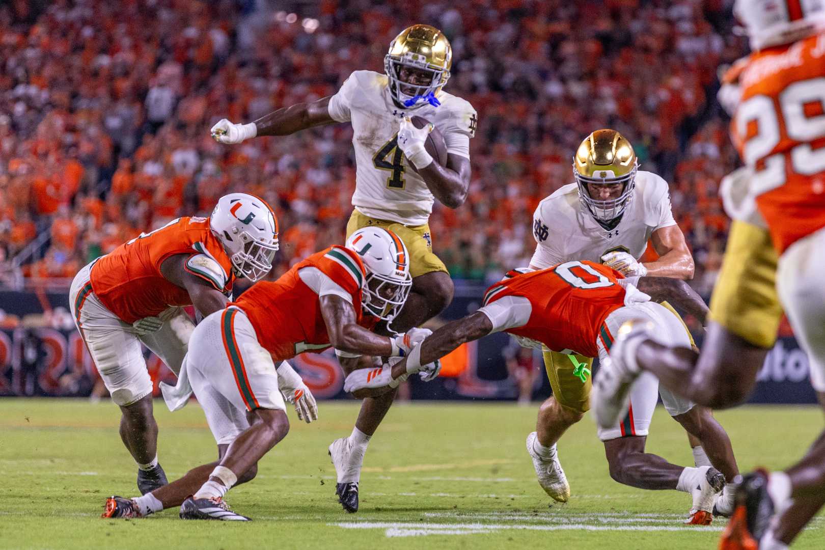 Notre Dame Fighting Irish Vs Miami Hurricanes