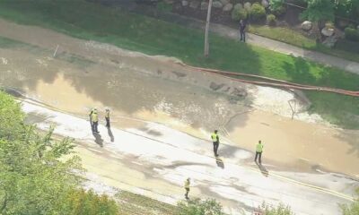 Novi Michigan Water Main Break
