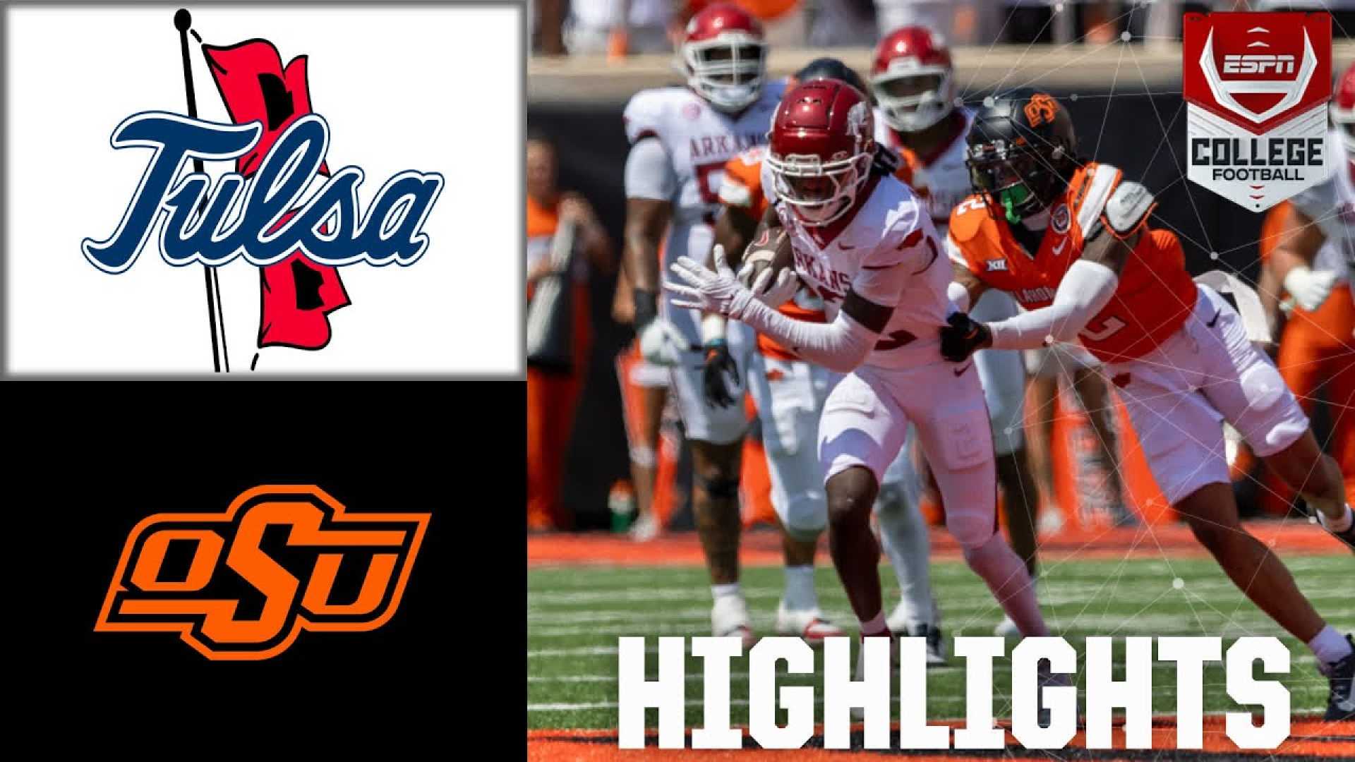 Oklahoma State Cowboys Vs Tulsa Golden Hurricane