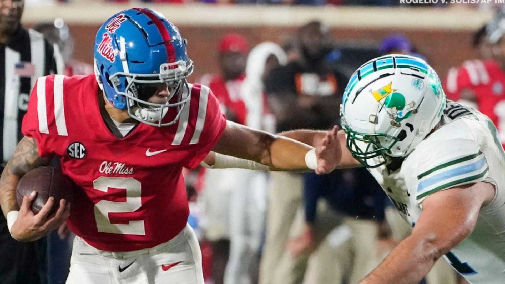 Ole Miss Football Vs Tulane