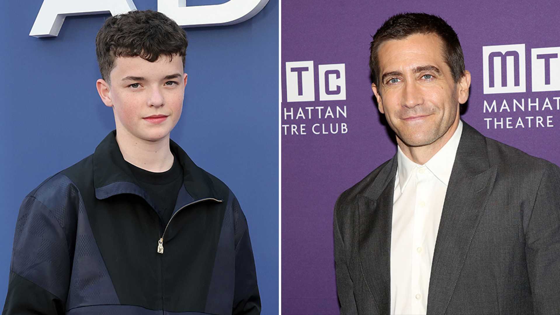 Owen Cooper And Jake Gyllenhaal Meeting